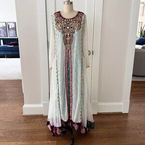 Pakistani/Indian Formal Occasion Wedding Wear Anarkali Dress